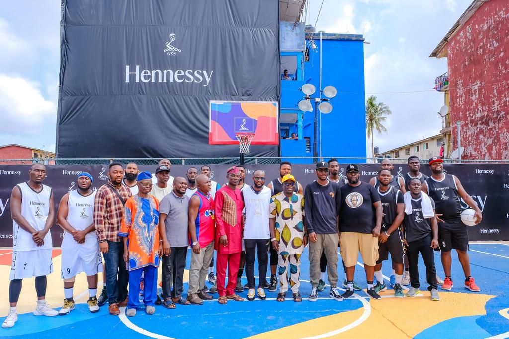 Hennessy revitalises Festac Park 23 Basketball Court with “In The Paint” initiative