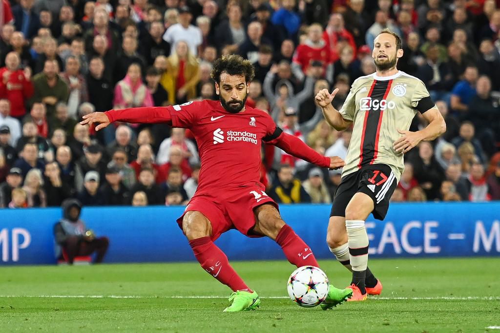 Mo Salah was back on the scoresheet for Liverpool against Ajax in the UCL