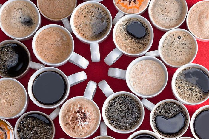 how much caffeine in favorite cup of coffee