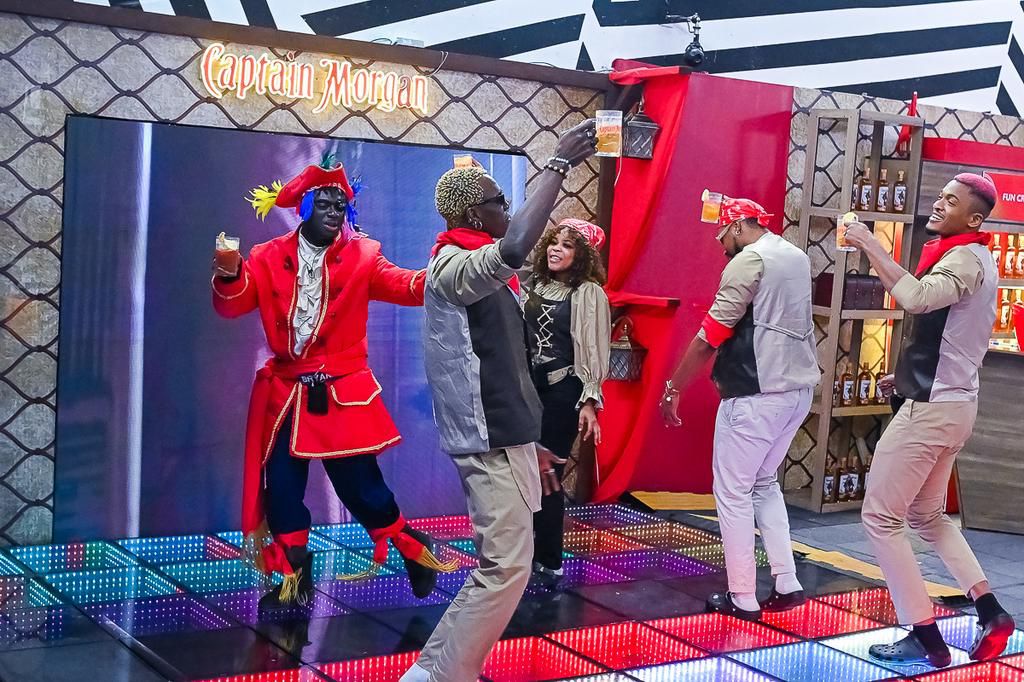 Too much fun in one night as cruise crew emergence winners of Captain Morgan BBN task