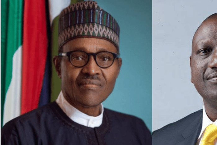 Buhari and Ruto (AIT)
