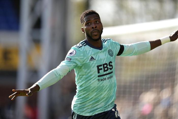 Iheanacho was on target for Leicester City against Manchester United