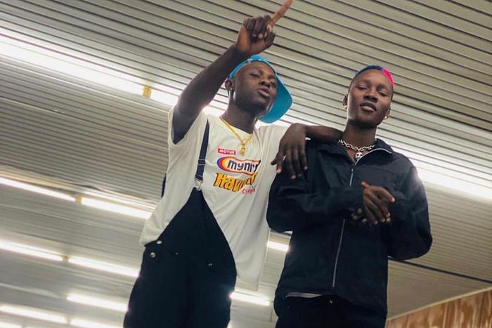 Marlian record signees Mohbad and Zinoleesky [Instagram/MohbadOfficial]