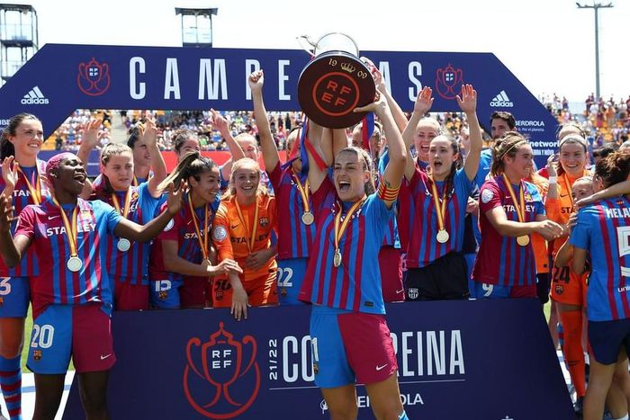 Asisat Oshoala wins Copa De La Reina with Barcelona Femeni to end the season