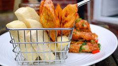 Fried yam, plantain [My Active Kitchen]