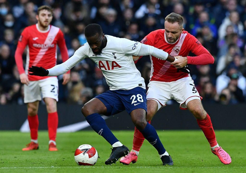 Tottenham midfielder Tanguy Ndombele