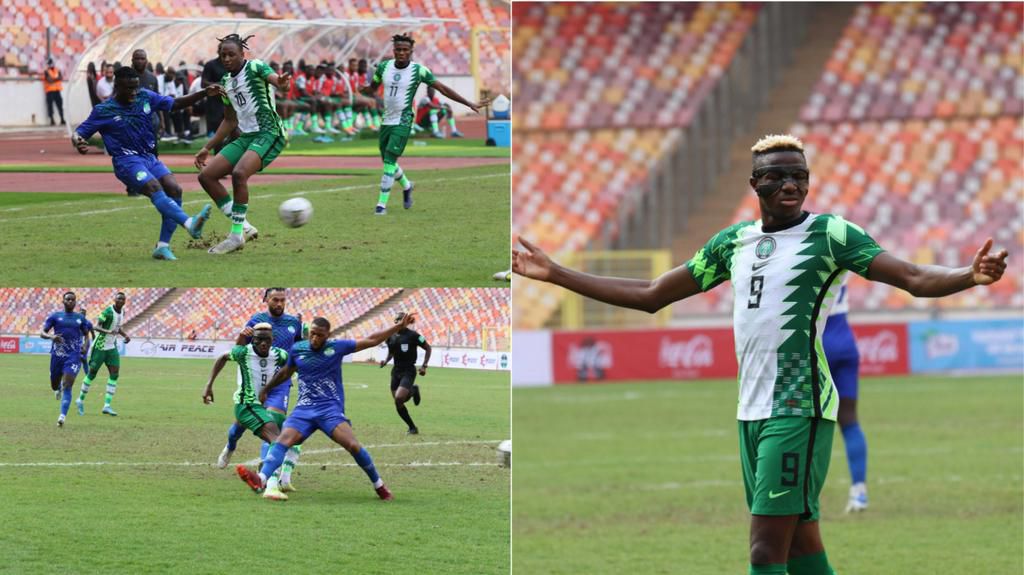 Reactions to Iwobi, Osimhen as Super Eagles of Nigeria beat Sierra Leone in Abuja