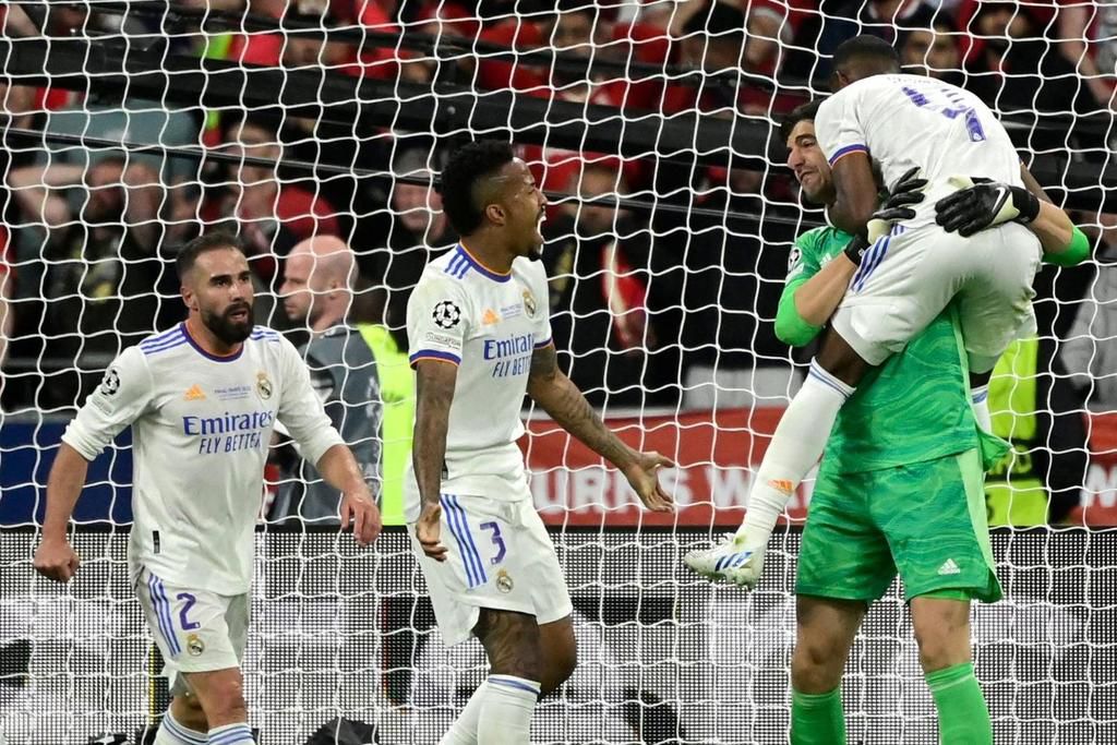 Reactions as Vinicius Junior's goal gives Real Madrid 14th Champions League title against Liverpool