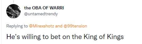 Reactions on fans on social media try to offer explanations for a pastor's BetKing outfit