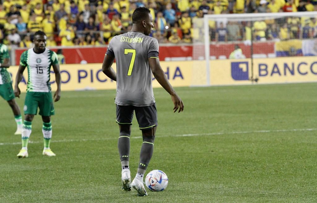 Estupininan's header put Ecuador in front