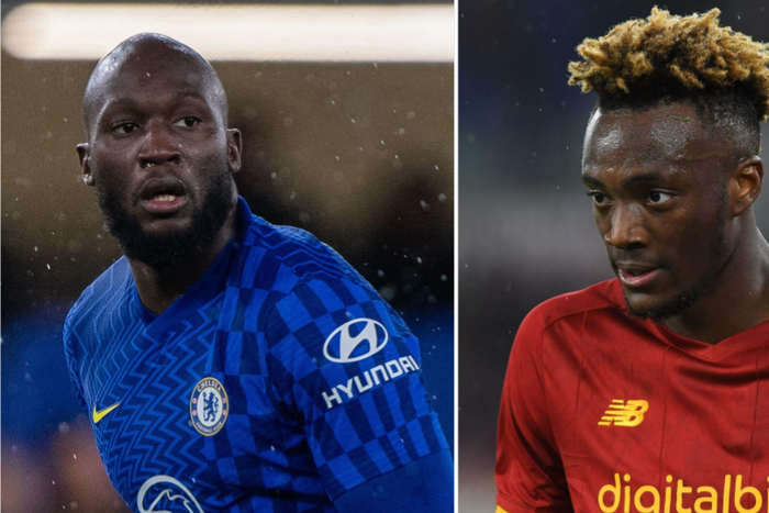 Romelu Lukaku and Tammy Abraham