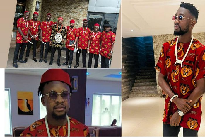 Ndidi, Iheanacho, Chukwueze, Awaziem, Omeruo, Onazi storm Enugu for Funnybone's wedding