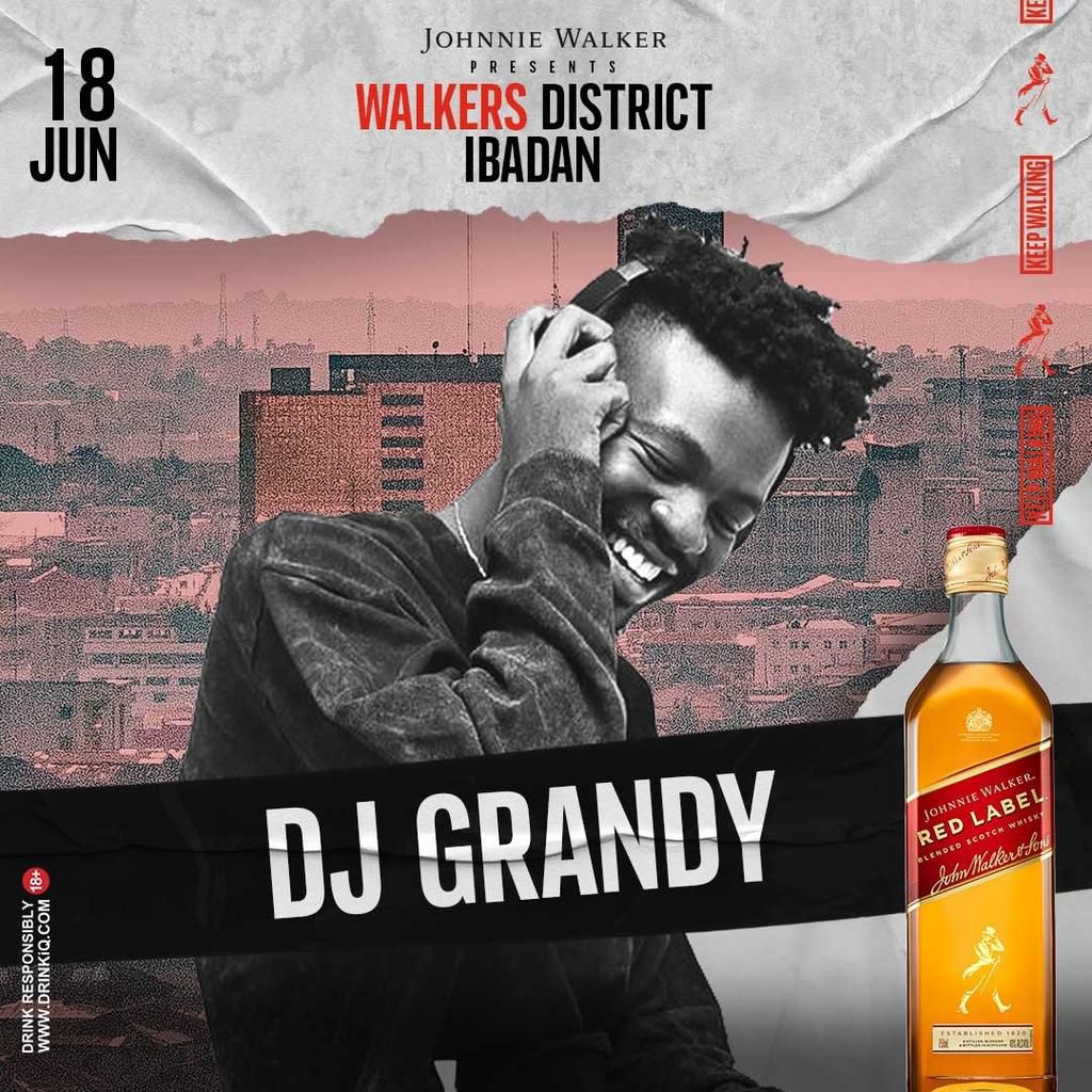 Walker’s District – Johnnie Walker is set to paint Ibadan a different type of red