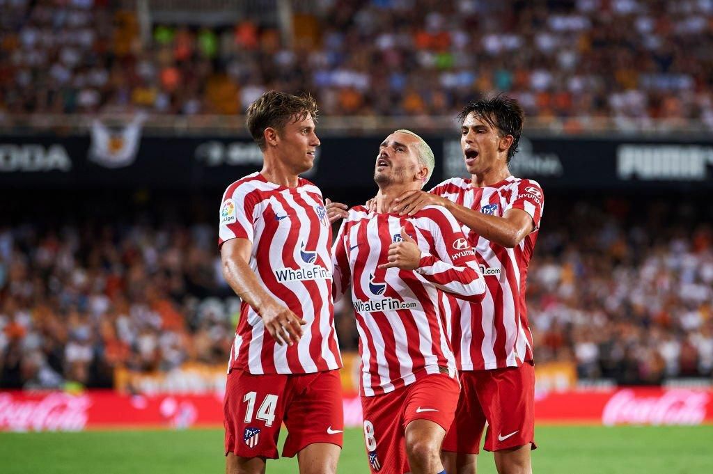 Atletico Madrid narrowly won Valencia courtesy of Antoine Griezmann's goal