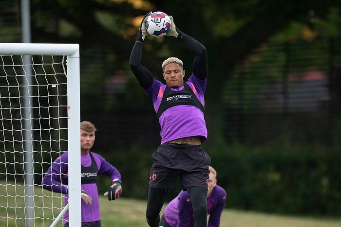 Maduka Okoye lost the battle to become Watford's number one