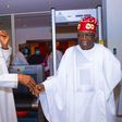 President Muhammadu Buhari with Asiwaju Bola Tinubu.