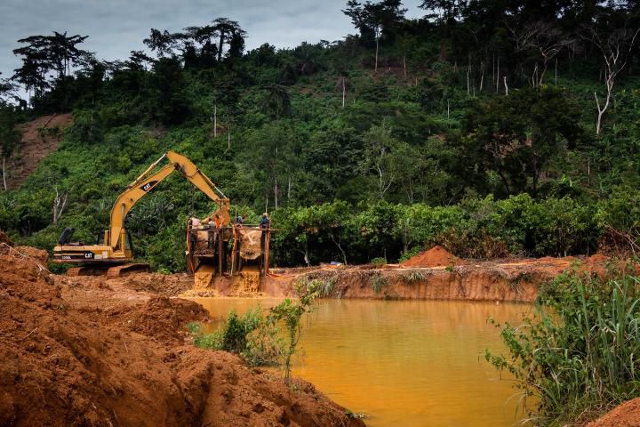 Detecting gold mining in Ghana