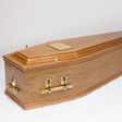 A coffin