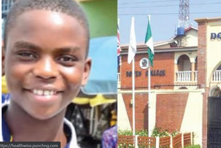 Sylvester Oromoni (inset) allegedly died from wounds inflicted by his peers (Punch)