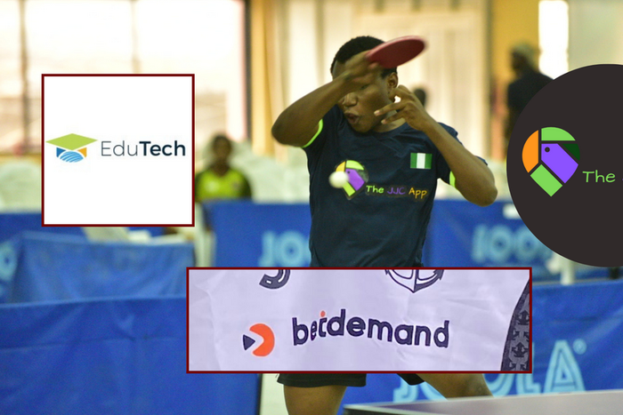 Some of the Tech startups at the UNILAG NUGA 2022.