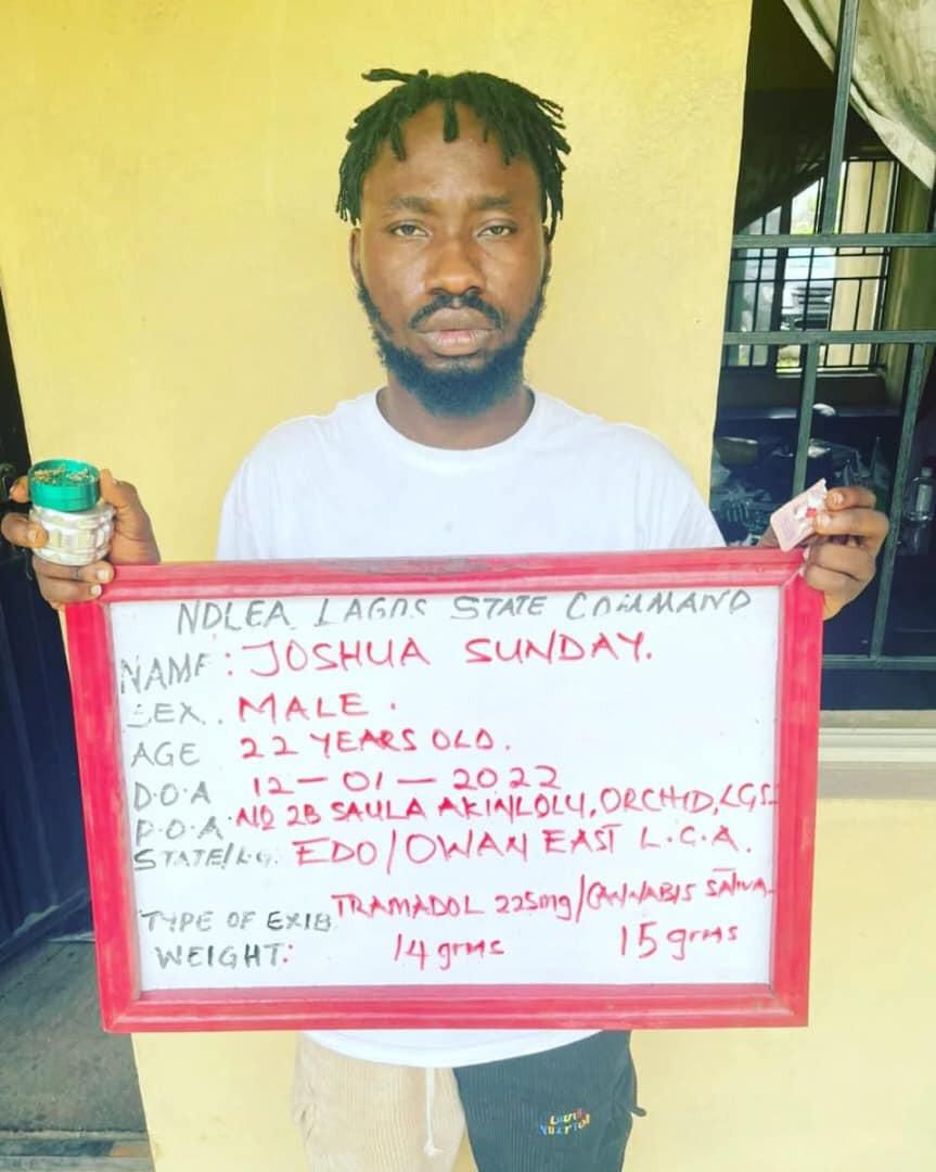 NDLEA reveals reason behind arrest of Instagram comedian DGeneral