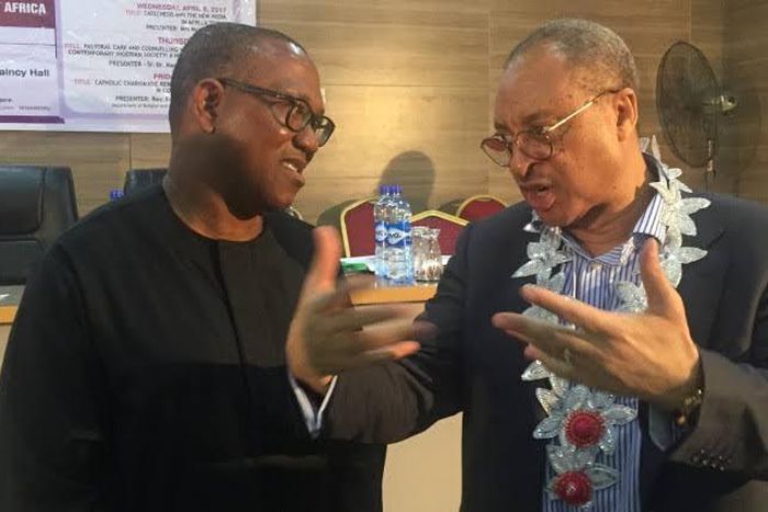 Pat Utomi says Labour Party trying to woo Peter Obi. [Naija News]