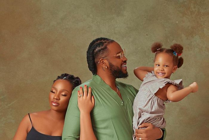 Reality TV stars Bam Bam, Teddy A and their daughter [Instagram/BammyBestowed]