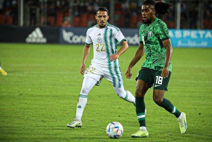 Iwobi was in action for Nigeria against Algeria