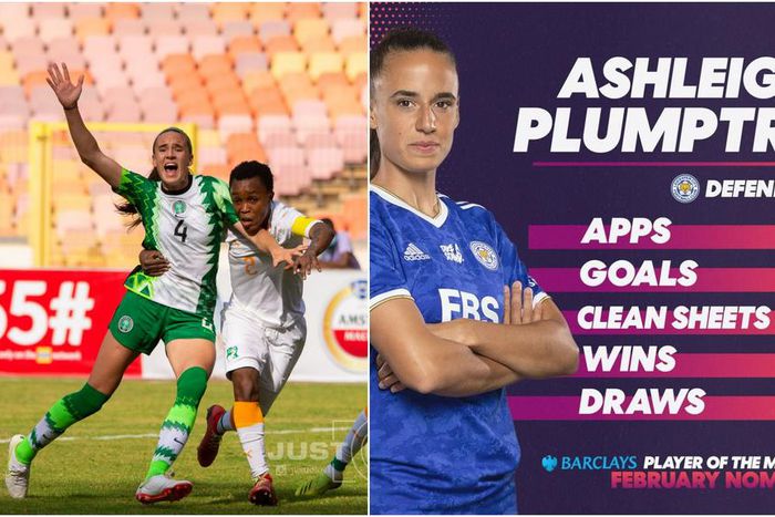 Ashleigh Plumptre has been recognized for her performance for Leicester City