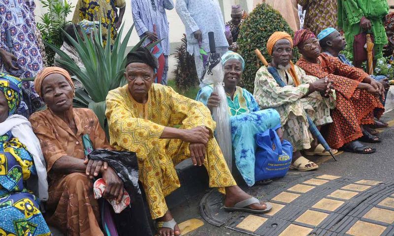 Protest by Nigeria Union of Pensioners Lagos state (Guardian)