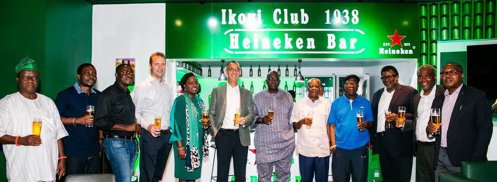 Heineken deepens partnership with Ikoyi Club 1938, launches bespoke main house and golf section bars