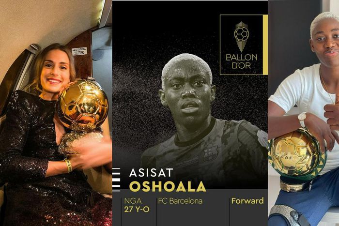 Asisat Oshoala to battle 19 others for 2022 Ballon d'OrAward