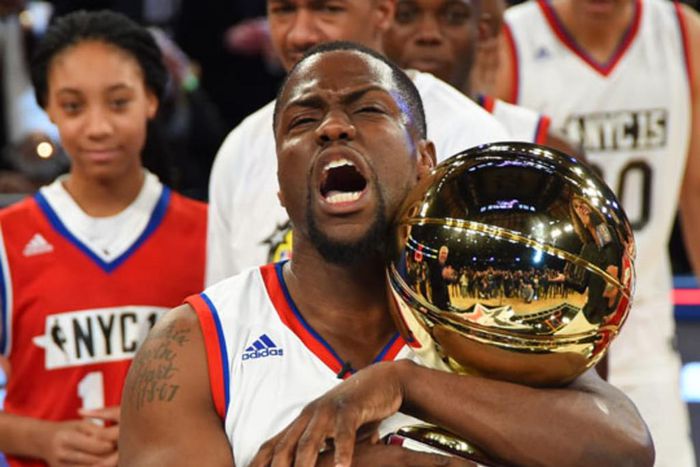 Kevin Hart is a four-time Celebrity All-Star MVP