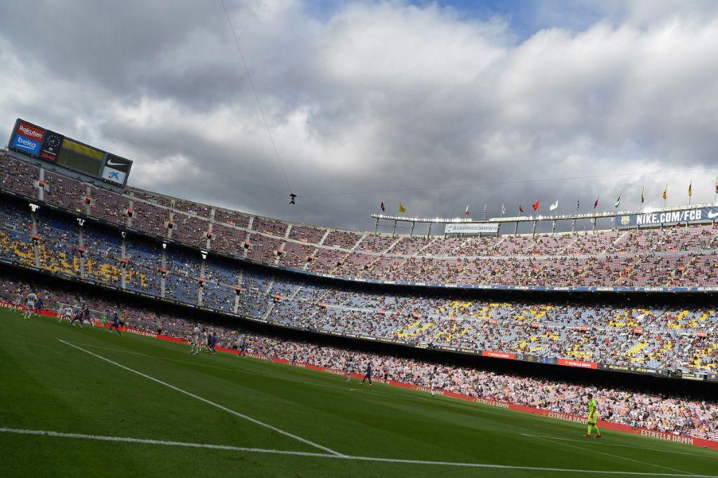 Capacity at the Camp Nou has been restricted so far this season