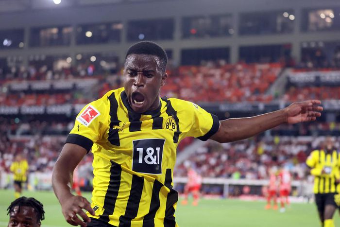 Youssoufa Moukoko scored the winning goal for Dortmund against Freiburg