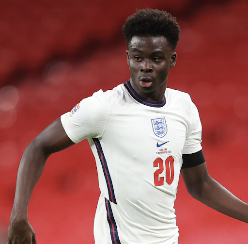 Bukayo Saka (England & Nigeria)