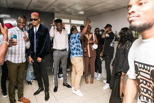 How the season 7 level-up housemates enjoyed the day at TECNO head office on Tuesday