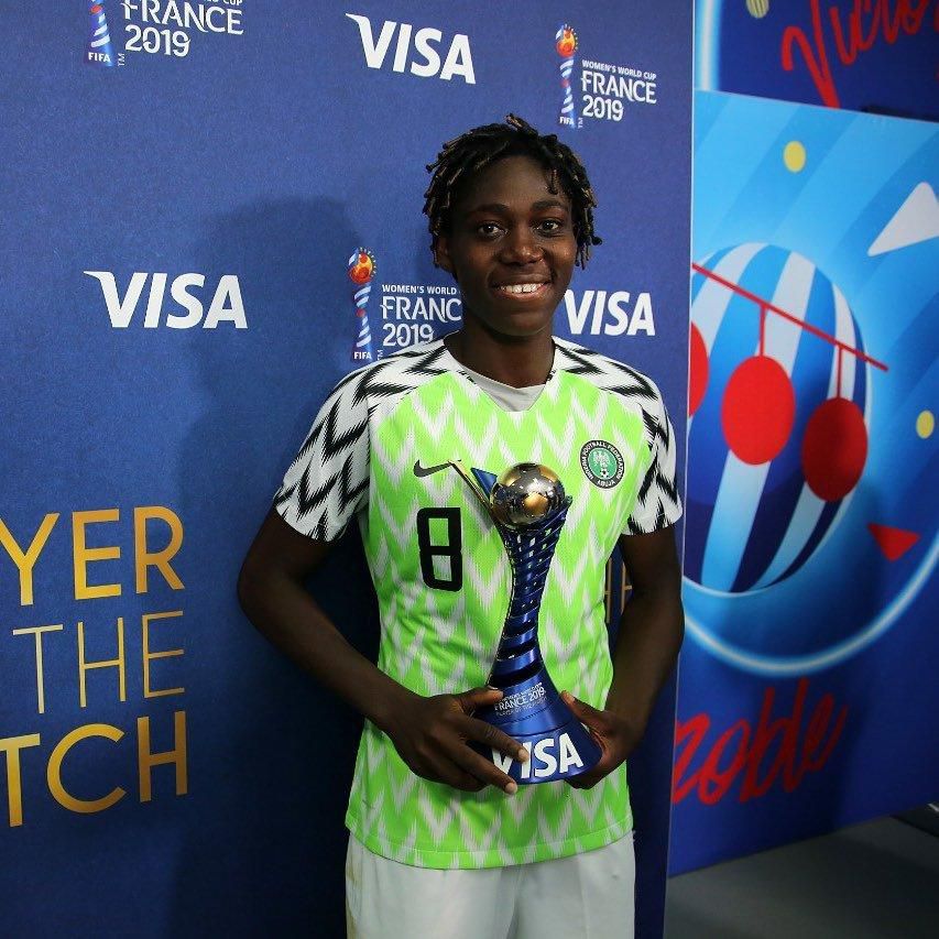 Oshoala the hero as Super Falcons beat Korea at 2019 World Cup