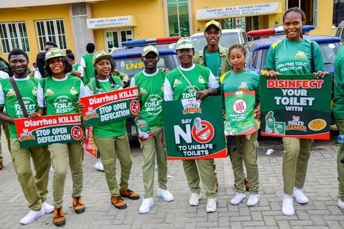 Hypo Toilet Cleaner, NYSC, Government lead Hygiene Sensitization Walk