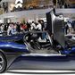 A Nio EVE EP9 All-Electric Supercar is on displayed during the 19th Shanghai International Automobile Industry Exhibition at National Exhibition and Convention Center on April 21, 2021 in China.
