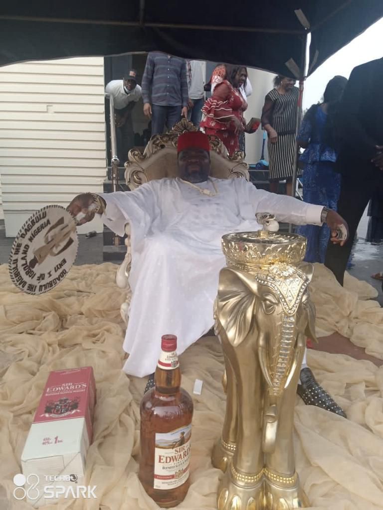 Billionaire businessman, chief Emeka Agba celebrates anniversary of chieftaincy title in Anambra state