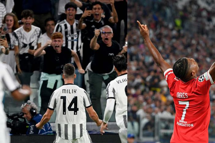 Juventus lose 1-2 to Benfica