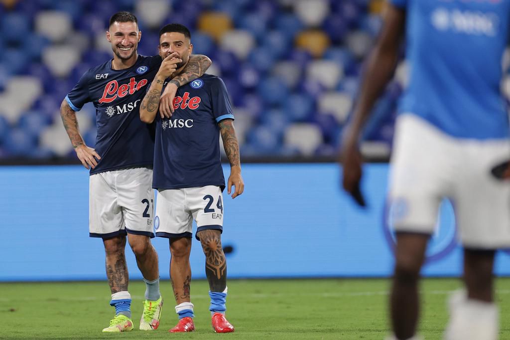 Matteo Politano (L) and Lorenzo Insigne (IMAGO/Cesare Purini/Insidefoto)