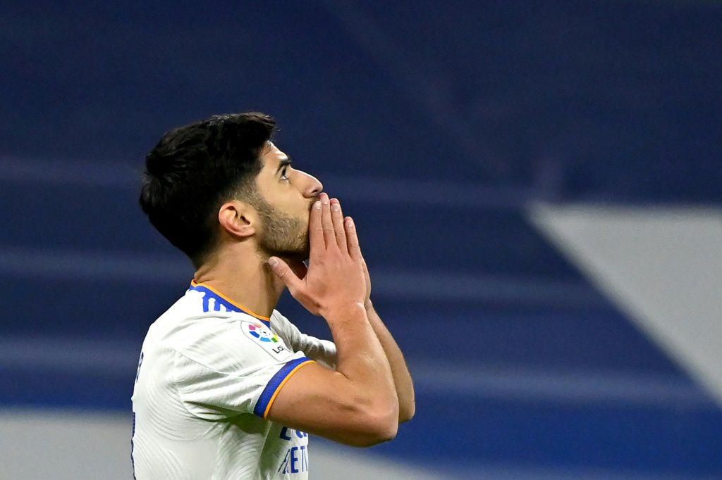 Marco Asensio opened the scoring in Real Madrid's victory over Alaves on Saturday.