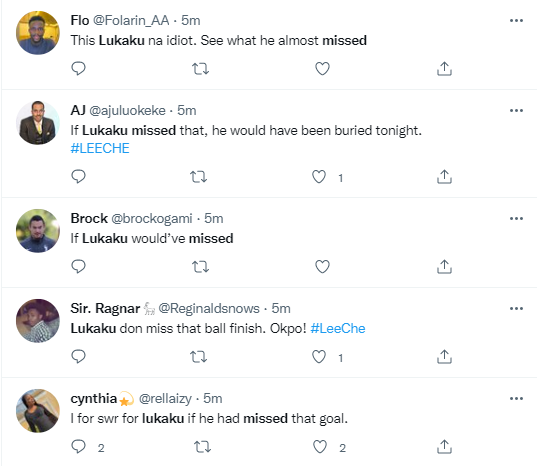 Lukaku almost missed a golden opportunity for Chelsea against Leeds United