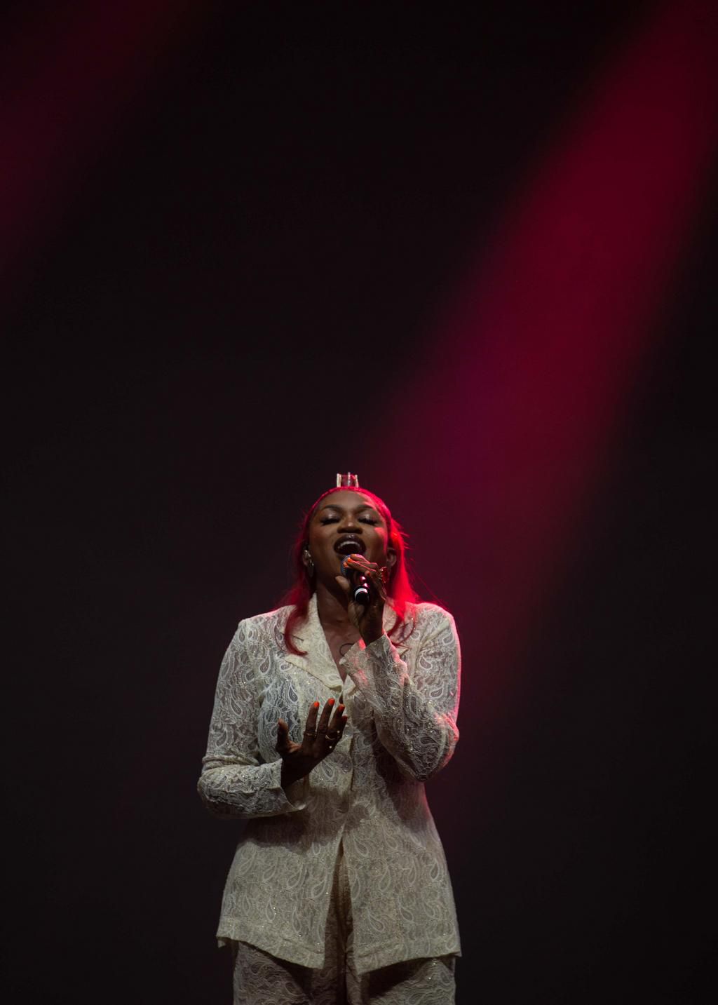 Waje performing at the Culture Festival 2022