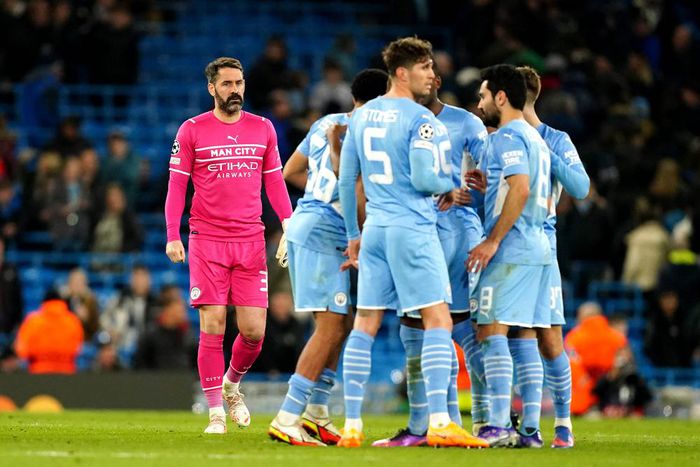 Manchester City were held to a goalless draw in the Champions league