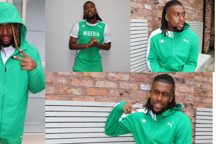 Alex Iwobi models new Puma 'Naija Spirit' collection [Photos]