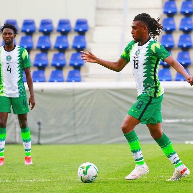Alex Iwobi (Instagram/Super Eagles)