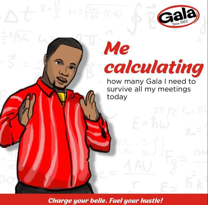 Gala's ad featuring Sabinus [Instagram/Gala]